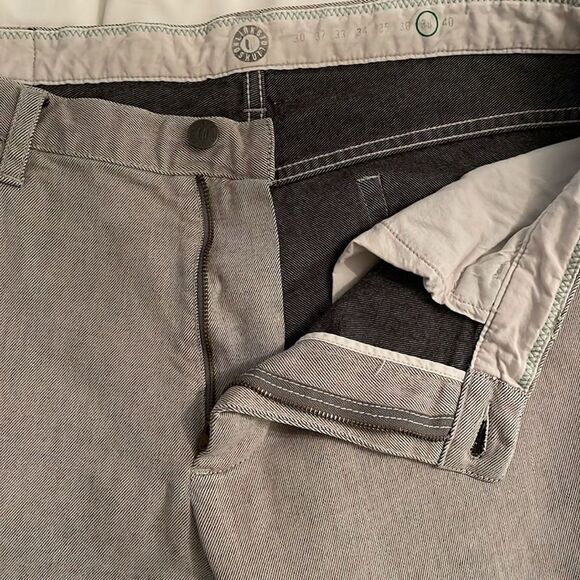 Linksoul Grey Mist Denim Straight Leg Jeans Mens Size 38 Casual Classic Fit - Picture 11 of 13